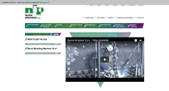 Desktop Screenshot of nuova-idropress.com